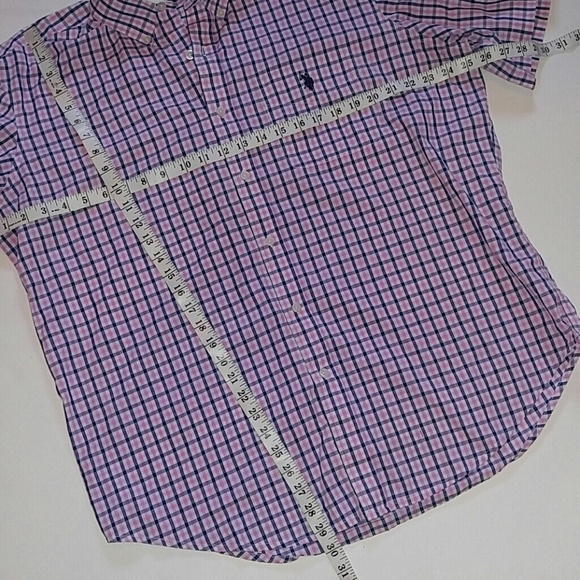 U. S. Polo Assn. Button Check Shirt XL - Picture 3 of 4
